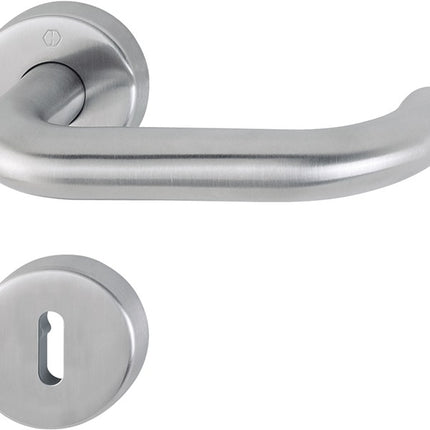 HOPPE Rosettengarnitur Paris E138/42H/42HKVS Edelstahl F69 ( 3000203100 )