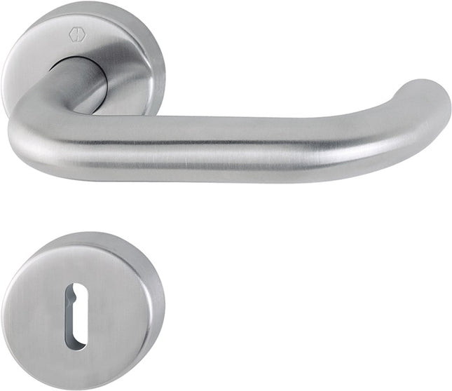 HOPPE rosone Paris E138/42H/42HKVS acciaio inox F69 ( 3000203100 )