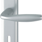 HOPPE Garniture à plaque longue New York 1810/273P aluminium F1 ( 3000203550 )