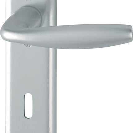 HOPPE Kurzschildgarnitur New York 1810/273KP Aluminium F1 ( 3000203554 )