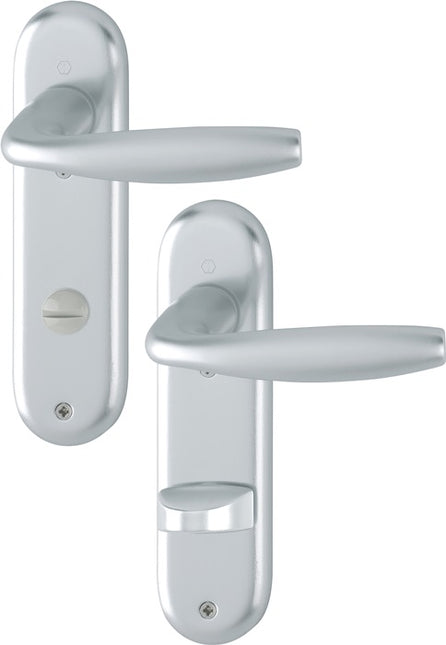 Juego de botones cortos HOPPE New York 1810/273KP Aluminio F1 ( 3000203556 )