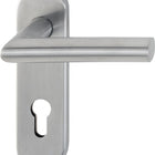 HOPPE short escutcheon set Amsterdam E1400/353KH stainless steel F69 ( 3000203119 )