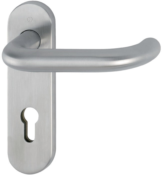 HOPPE Kurzschildgarnitur Paris E138/353KH Edelstahl F69 ( 3000203105 )