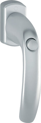 Poignée de fenêtre HOPPE New York 0810SV/U10 aluminium F1 / teinte naturelle ( 3000203684 )