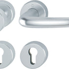 HOPPE Feuerschutzgarnitur San Francisco FS-58/42H/42HS/1301 Aluminium F1 D/K ( 3000202073 )