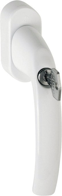 HOPPE window handle Atlanta 0530S/US952 aluminium F9016 / traffic white ( 3000203978 )