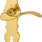 HOPPE long escutcheon set Weimar M112SLN/2007 brass F71 ( 3000253091 )