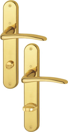 HOPPE Langschildgarnitur Istanbul M171/332P Messing F71 ( 3000253685 )