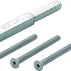 HOPPE zestaw mocujący D/D kołek szybkiego montażu 2210/3310 grubość drzwi 72-77mm długość śruby M6x85 ( 8000346982 )