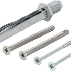 HOPPE Befestigungsset Sertos® K/G 55-60 mm M5 x 70 + 4,0 x 65 ( 3000209933 )