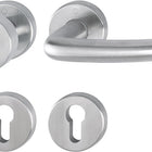 HOPPE Set di rosette San Francisco E58/42KV/42KVS/1301Z Acciaio inox F69 ( 3000202020 )