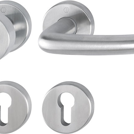 HOPPE Set di rosette San Francisco E58/42KV/42KVS/1301Z Acciaio inox F69 ( 3000202020 )