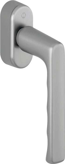 Klamka okienna HOPPE Hamburg 0700/UD9020 Aluminium F9 / kolor stalowy ( 3000203981 )