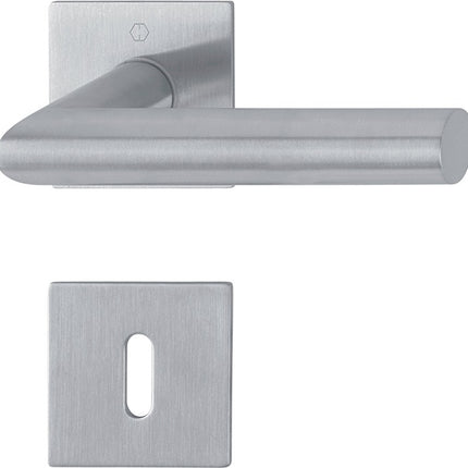 HOPPE Set di rosette Amsterdam E1400Z/848N/848NS Acciaio inox F9714M ( 3000209764 )