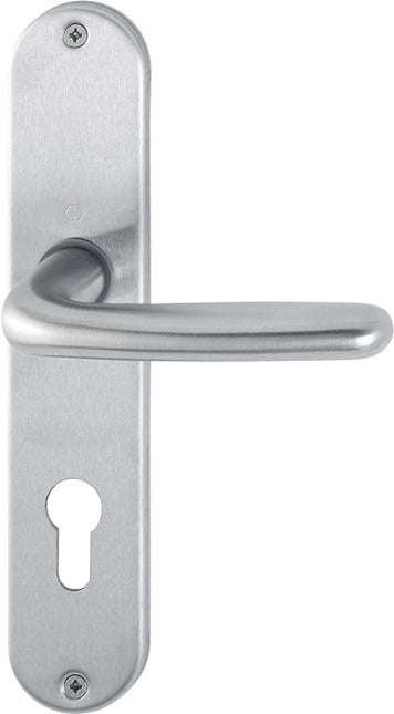 HOPPE set di rosette lunghe Cardiff E1850Z/302 in acciaio inox F69 ( 3000252429 )