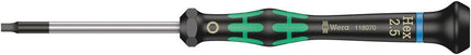 WERA Electronics precision mechanics screwdriver 2054 6-KT. 2.5 mm Blade length 60 mm ( 4300001790 )
