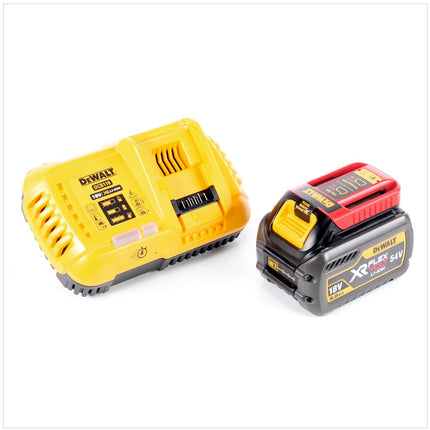 DeWalt DCS 396 T1 Akku Spezialsäge FlexVolt 54 V 295 mm Brushless + 1x Akku 6,0 Ah + Ladegerät - Toolbrothers