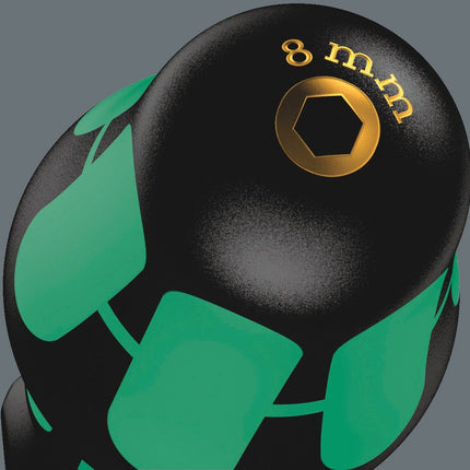 WERA Chiave a bussola esagonale 395 HO SW 13 mm Lunghezza lama 90 mm ( 4000827840 )