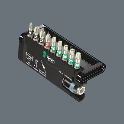 Set di punte in acciaio inossidabile WERA BC 10 Stainless 1 da 10 pezzi ( 4000828393 )