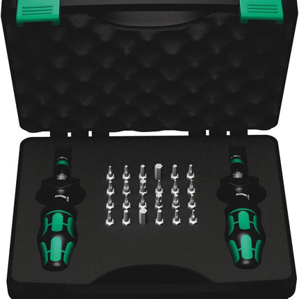 WERA Jeu de tournevis dynamométriques 7440/41 26 pièces 0,3-3 Nm ( 4000828020 )