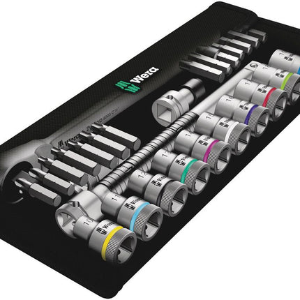 WERA Zyklop Metal 28-piece socket spanner set 1/2 ″ ( 4000821658 )