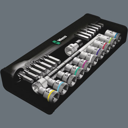 WERA Zyklop Metal 28-piece socket spanner set 1/2 ″ ( 4000821658 )