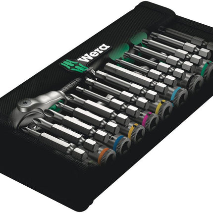 WERA socket spanner set 8100 SA 6 28-piece 1/4 ″ ( 4000821755 )