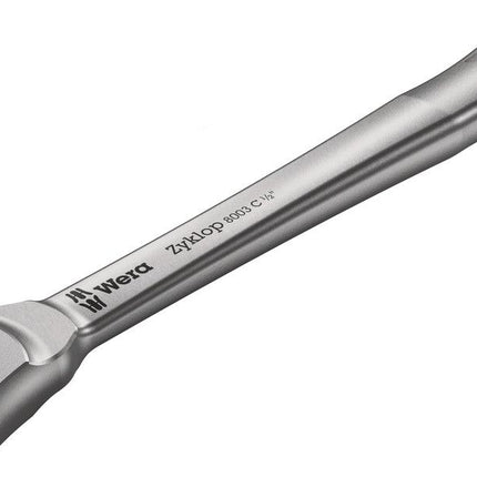 WERA Durchsteckknarre Zyklop Metal push 1/2 ″ 38 Zähne ( 4000821547 )