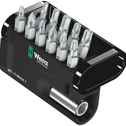 WERA Bitsortiment Bit-Check 12 Metal 1 12-teilig ( 4000829036 )