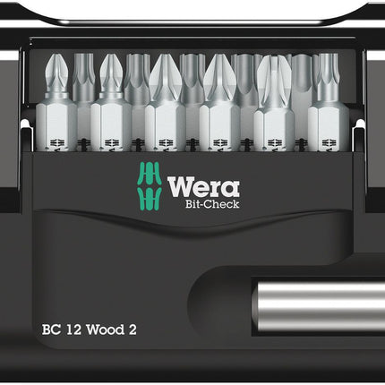 WERA Bitsortiment Bit-Check 12 Wood 2 12-teilig ( 4000829035 )