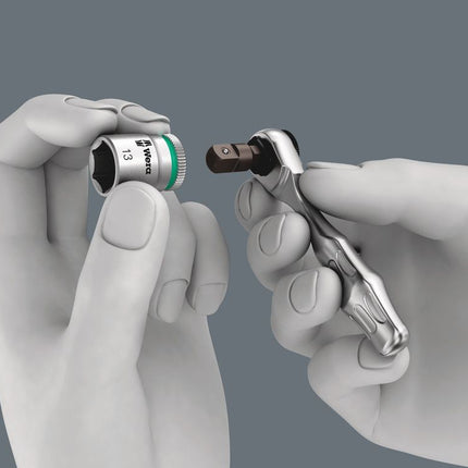 WERA zestaw kluczy nasadowych KK Zyklop Mini 2 27-częściowy 1/4 ″ ( 4000829906 )