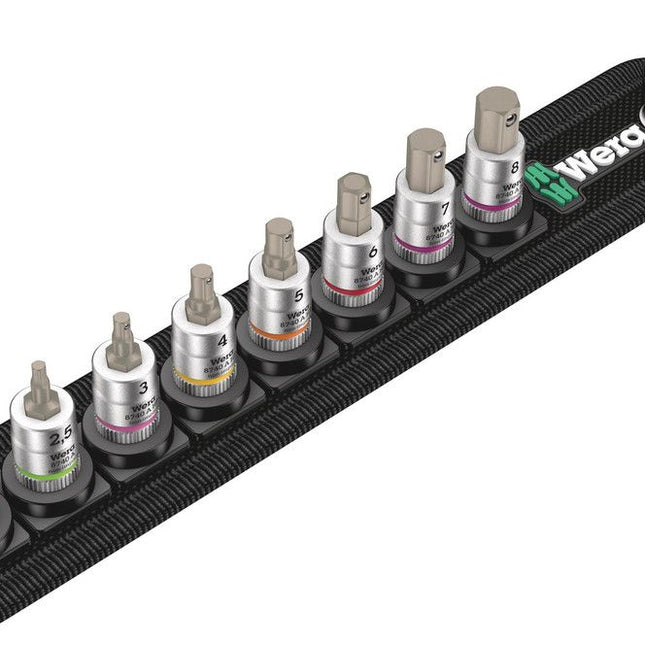 WERA Belt 2 Set di chiavi a bussola da 8 pezzi ( 4000821172 )