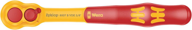 WERA Carraca de palanca 8007 B VDE 3/8 ″ 80 dientes ( 4000828007 )
