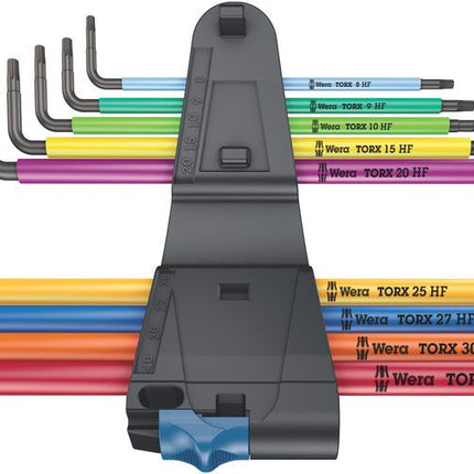 WERA Winkelschraubendrehersatz 967/9 TX XL HF 9-teilig T8 - T40 ( 4000825597 )