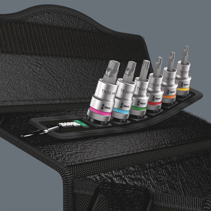 WERA socket spanner set Belt C 3 TORX(R) HF Zyklop 6-piece ( 4000821204 )