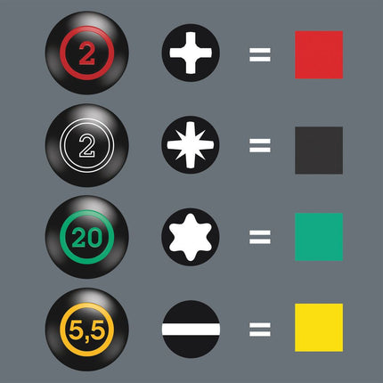 WERA screwdriver 350 PH size PH 1 blade length 25 mm ( 4000827027 )