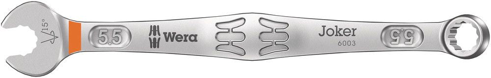 WERA Combination spanner 6003 Joker SW 5.5 mm Length 105 mm ( 4000822335 )