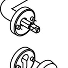 HEWI Halbgarnitur 111XAH22.130 Edelstahl XA ( 8000263039 )