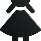 HEWI Symbol Frau 801.91B020 Poliammide colore n. 90 ( 8000645320 )