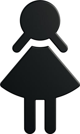 HEWI Symbol Frau 801.91B020 Poliammide colore n. 90 ( 8000645320 )