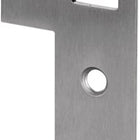 BKS B 9000 Frontale arrotondato in acciaio inox ( 3321024014 )