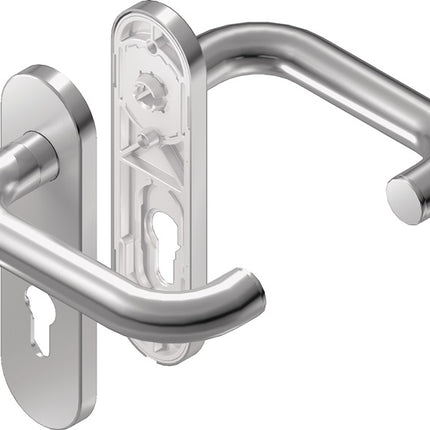 Zestaw przeciwpożarowy z krótką płytą tylną BKS Rondo krótka płyta tylna stal nierdzewna D/K ( 3000253083 )