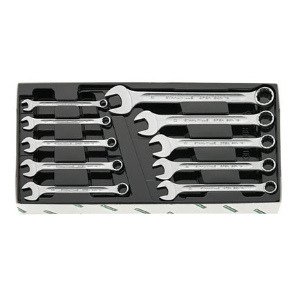 STAHLWILLE Combination spanner set 13/10 KT 10-piece spanner width across flats 8-19 mm ( 4000826033 )