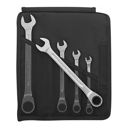 STAHLWILLE ratchet spanner set 17F/5 5-piece spanner widths 8-19 mm ( 8000755584 )