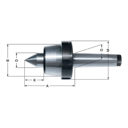 RÖHM Zentrierspitze Orange Line MK3 ( 4121000000 )