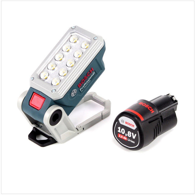 Bosch GLI DeciLED 10,8 Volt Professional Akku Lampe Worklight ( 06014A0000 ) + 1x GBA 2,5 Ah Akku - Toolbrothers
