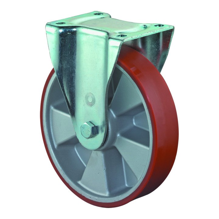 BS ROLLEN Roulette fixe de charge lourde L.610 l.90 150 D. de la roue 150 mm cap. charge 550 kg ( 3000275938 )