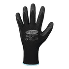 STRONGHAND gloves Finegrip size 10 black ( 4000371164 )