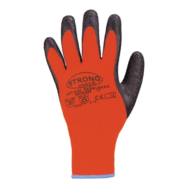STRONGHAND cold protection gloves Rasmussen size 8 orange/black ( 4000371814 )