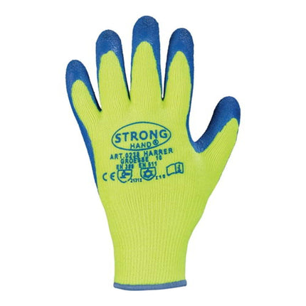 STRONGHAND cold protection gloves Harrer size 10 yellow/blue ( 4000371043 )